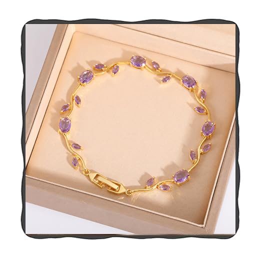 Image of Acnos Wholesale Fine Jewelry Gold Silver Plated Brass Bracelet Exquisite Diamond Zircon Bow and Flower Charm Bracelet for Women