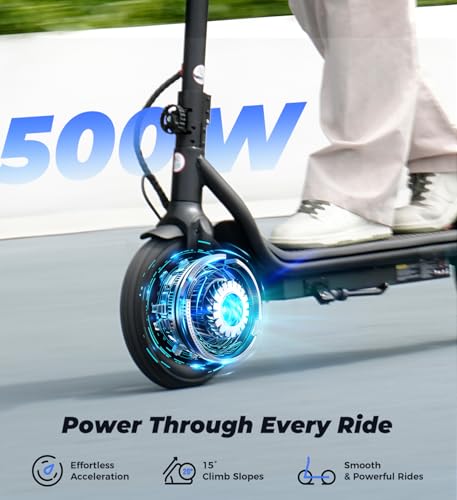 Electric Scooter, 23 Miles, 22 MPH Top Speed Electric