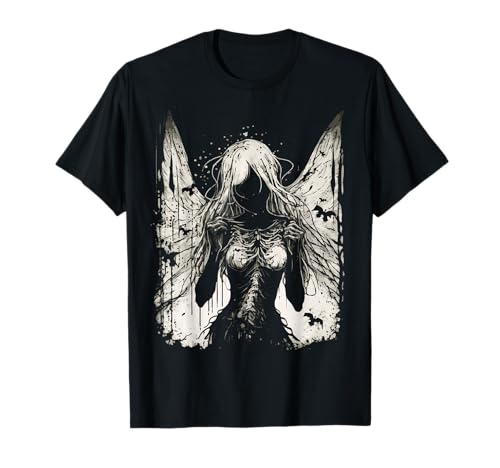 Goth Fairy Witch Fairycore Horror Occult Dark Art Aesthetic T-Shirt