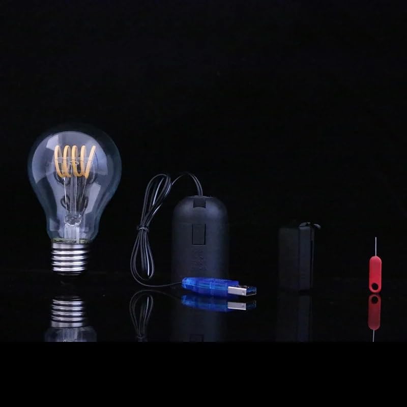 SUMAG Light of God Magic (Spiral Wire) Mind Control Light Bulb Magic Tricks Mysterious Stage Party Illusion Gimmick Mentalism for Magicians