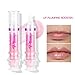 Easilydays Lifting Gloss, Spicy Lip Plumping Booster Lip Gloss Glossy Lipstick, Hydrating, Volumizes, High-Shine, Fuller Plumper Lip Mirror Lip Glaze, Plump & Pout Lip Plumper for Women Girls (#01)