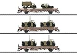 märklin dsb liegewagen EAN 4001883469348 Märklin 46934 Niederbordwagenset DSB