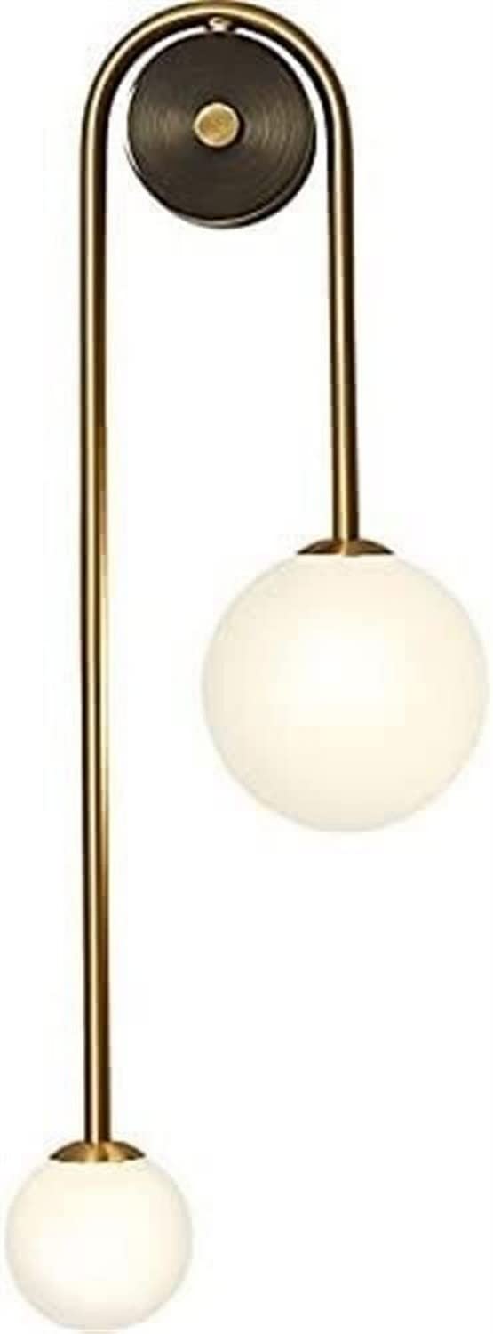 VDOQTLJT Wall Sconces Light Grass Brass Modern 1 Bedroom Bedside Lamp Creativity Luxury Sconce Living Room Aisle Corridor Stairs Lighting Fixture Decor 1pcs(1pcs)