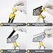 EHDIS Razor Blade Scraper,4 Inch Razor Blade Scraper Tool Tile Paint Scraper Floor Wall Paper Removal Smoothing Scraper for Wood,Window Glass Wallpaper Remover,Painting Stripping, Adhesive Removal
