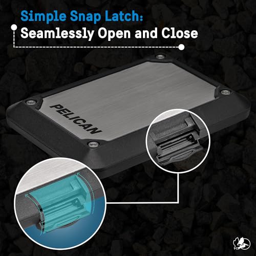 Pelican MagSafe Wallet w/RFID Blocking for Cards & Cash - Brushed Titanium - image 5