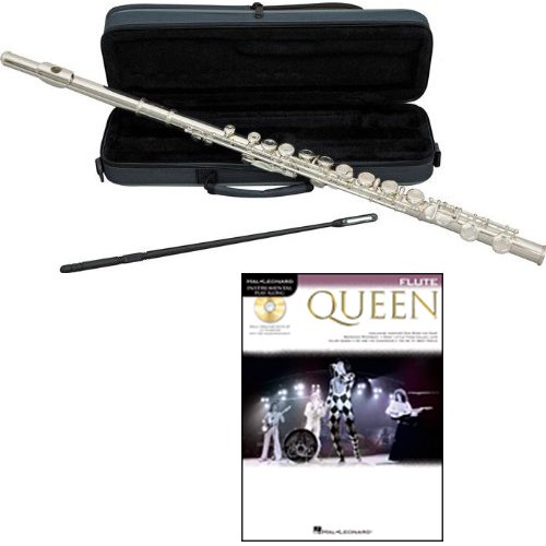 Queen Flute Pack - Includes Flute w/Case & Accessories & Queen Play Along Book