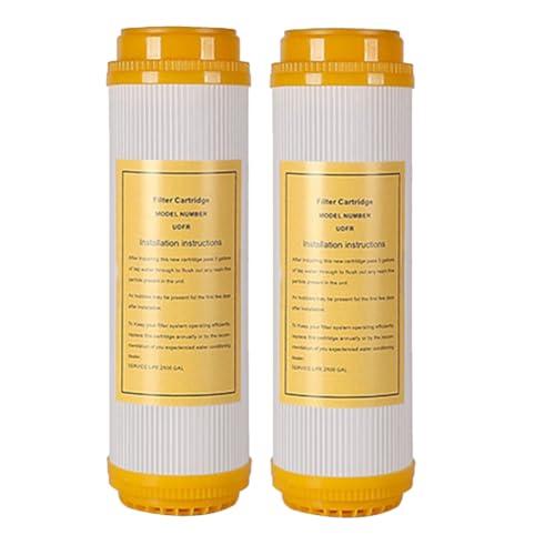 Qerwsdty 10 filtros de purificador de agua, descalcificador, filtro de resina, filtro de impurezas de agua