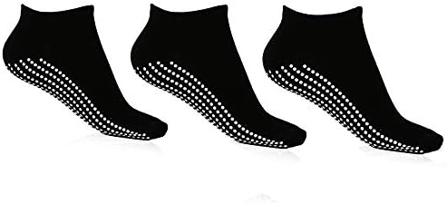 Multipack of Non Slip Yoga Socks for Women, Men and Girls for Yoga,pilates, Pure Barre, Hospital, labor and more