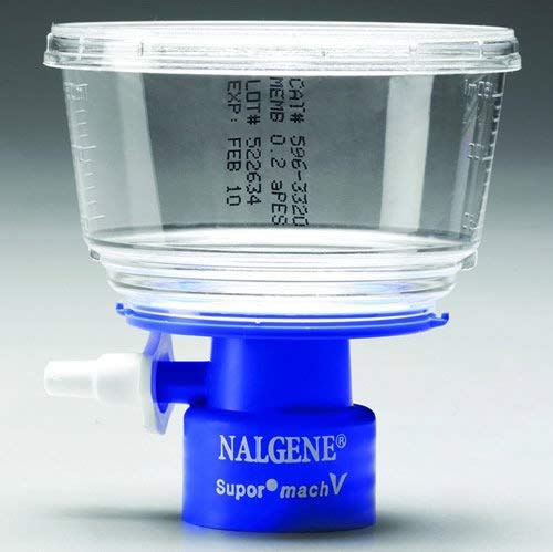 Thermo Scientific Nalgene 597-4520, 597 Bottle Top Filters, 45 mm, 1000 ml, 12 per Case