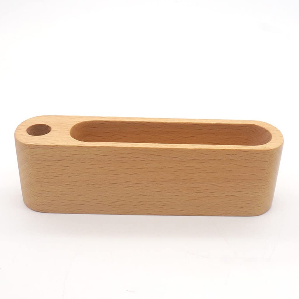 MOBYGKFY Wooden business Card holder Note Holder Display equipment Office supplies Stationery Accessories Organizer