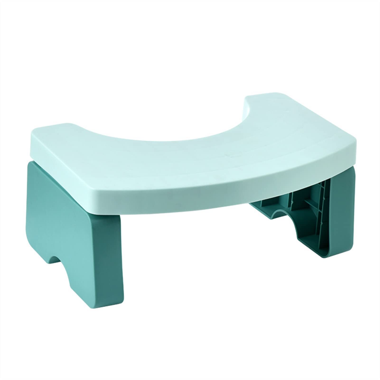 Sgabello da Bagno Pieghevole for la casa Pieghevole for Il Bagno a Squat Comodi mobili Tozzo addensati for Bambini Anziani Pregant Adulti per Guardia di casa (Color : Blue)