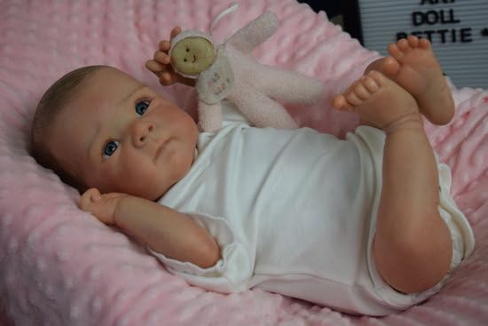 Pinky Reborn Muñecas de bebé de 18 pulgadas Realistec Reborn Doll Toddler Baby Alive Dolls Toy Gift para Navidad