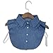 Produktbild LAVALINK Denim-spitze-kragen-hemd-fälschungs-kragen Krawatte Vintage-abnehmbarer Kragen Falsche Kragen-revers-blusen-spitzen Für Frauen Bevorzugungen
