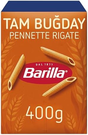 Barilla Tam Buğday Kalem Makarna (Integrale Pennette Rigate) 400 g. — Amazon ürün görseli