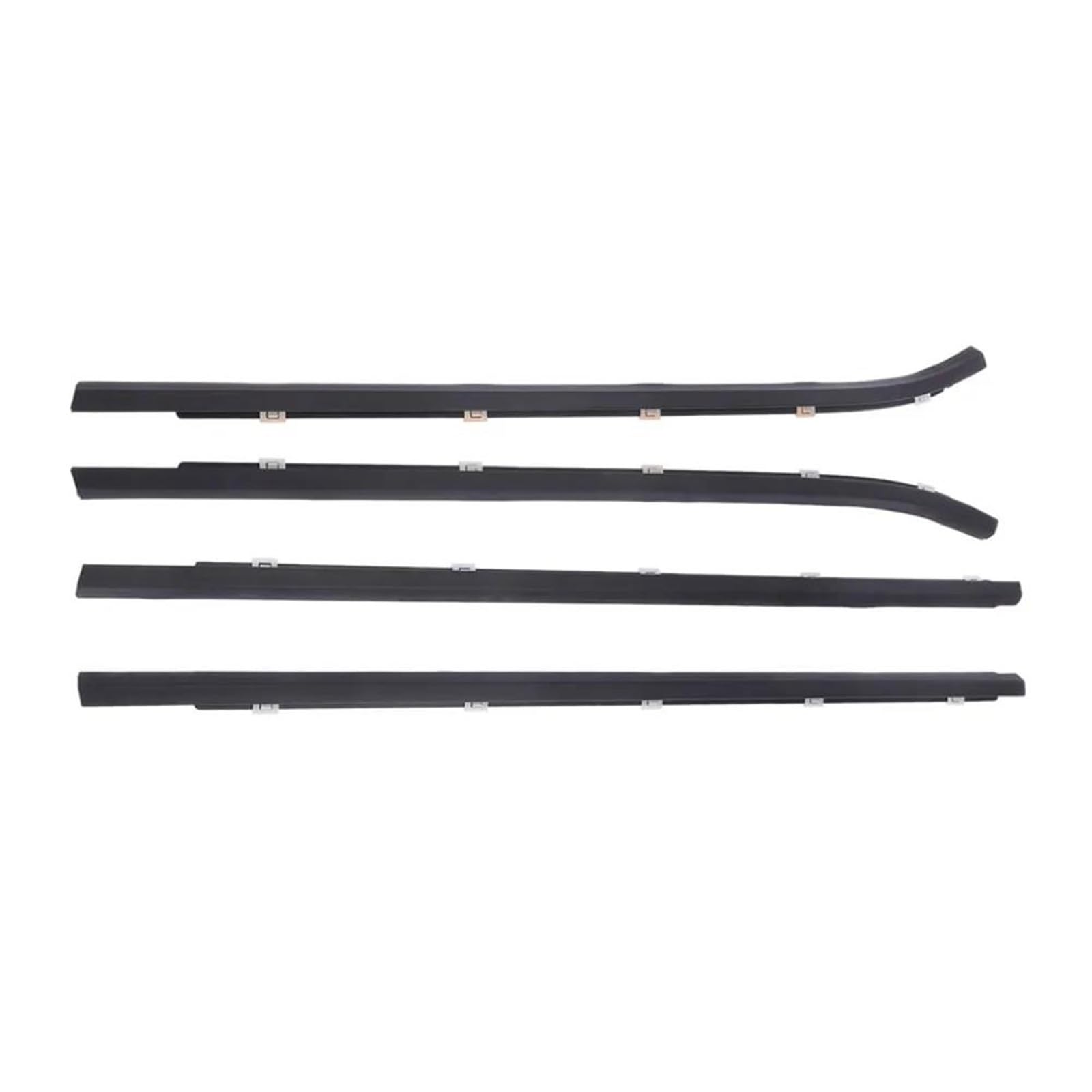 Guarnizione porta auto 4 pezzi/set guarnizione gomma finestrini auto guarnizione modanatura finestrini guarnizione per Hyundai per I30 FD per Hatch 2007-2012