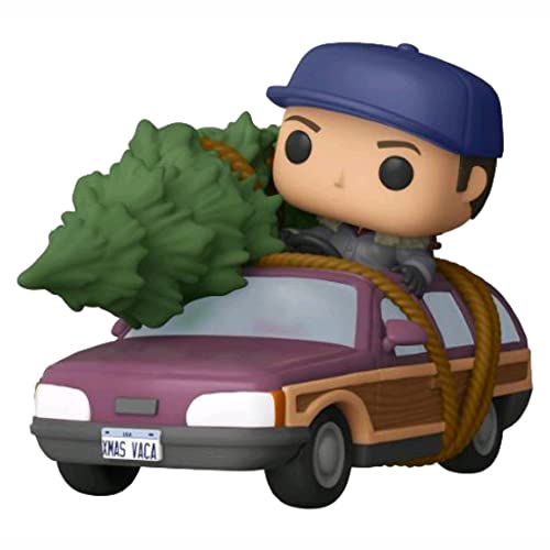 Funko Pop! Rides: National Lampoon'S Christmas Vacation Clark Griswold With Station Wagon Exclusive Vinyl Figure #90