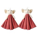 * La toalla de baño con anillo colgante está hecha de un grueso vellón de coral, que no se desvanecerá ni se caerá, el alambre es ajustado, cómodo al tacto, suave como una nube, absorbente y de secado rápido, muy adecuado para el uso diario en el hogar.