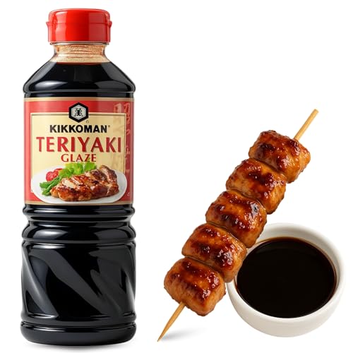 Salsa Teriyaki Marinada, Salsa Japonesa, Apta para cualquier tipo de carnes, pescados y brochetas a la brasa o asadas, ingredientes 100% naturales, Ideal para carnes, pescados y verduras, 975 ml