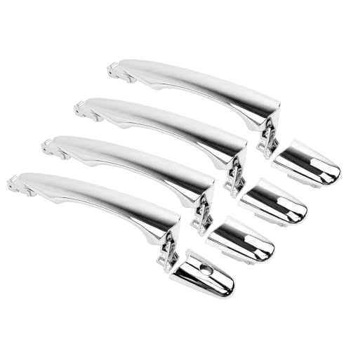 Cheriezing Chrome Exterior Door Handle, w/o Smart Key System, Set of 4 by Cheriezing - Used condition - Image 7