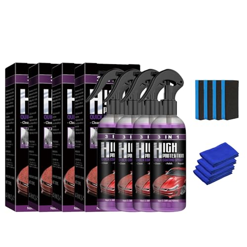Spray 3 en 1 para protección y reparación rápida de autos miniatura 1