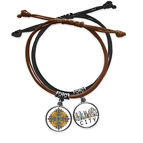 Bracelet cuir sidi fleurs illustration feuilles pour vos sorties d'été