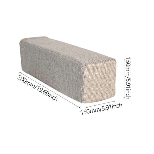 Coussin repose-bras beige pour canapé et lit support de coude - 6