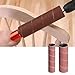 Sanding Rod for Belt Sander, Electric Drill Attachment Conversion Tool with 4pcs 120 Grit Sandpaper Sheets (Red/Black), Compatible with Lithium Drills for Wood, Plastic