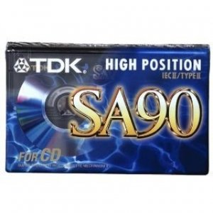 TDK SA90 Super avilyn – Hohe Position Typ II X 3 Kassetten