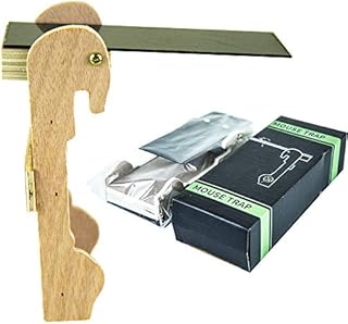 Jeremywell Walk the Plank Auto Reset Mouse Trap - Kill / No Kill Trap For Mice, Rats, Rodents & Other Pests - Humane Non-Poison, As Seen on YouTube