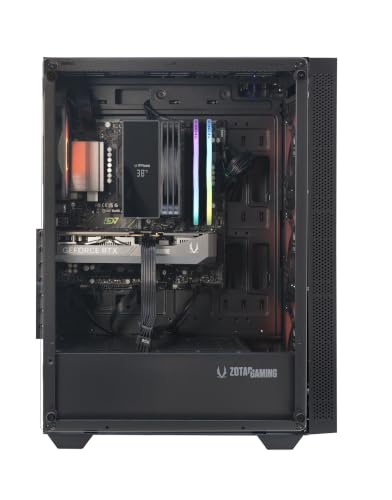 Image of ZOTAC MEK Gaming PC Desktop, NVIDIA GeForce RTX 5060 8GB GDDR7, AMD Ryzen 5 5500 Up to 4.2GHz, 16GB DDR4, 1TB NVMe SSD, 650W 80+ Gold PSU, WiFi 6E, Windows 11 Home