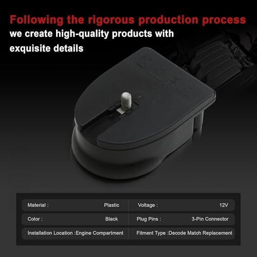 Image of 1K0951605A 1K8951605A Anti Theft Alarm Siren Horn Compatible with VW EOS CC Passat Golf Tiguan Jetta Audi A1 A3 A4 A5 A6 TT Q5 Q7
