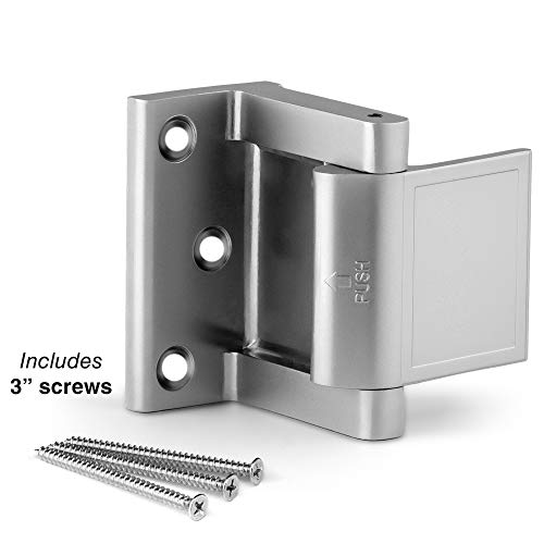 Berlin Modisch Door Lock Reinforcer Privacy Door Latch for in-Swinging Doors Extra High
