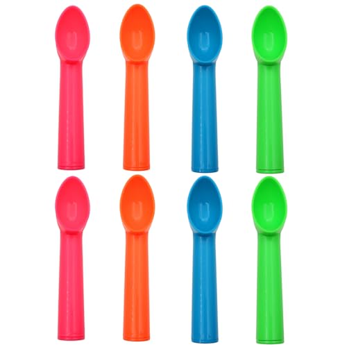 sunnates 8 Pack Plastic Ice Cream Scoop & Fruit Scoop