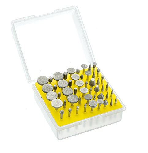 Juego de Fresas Diamante SE 120 Grit 50 Piezas 1/8" miniatura 1