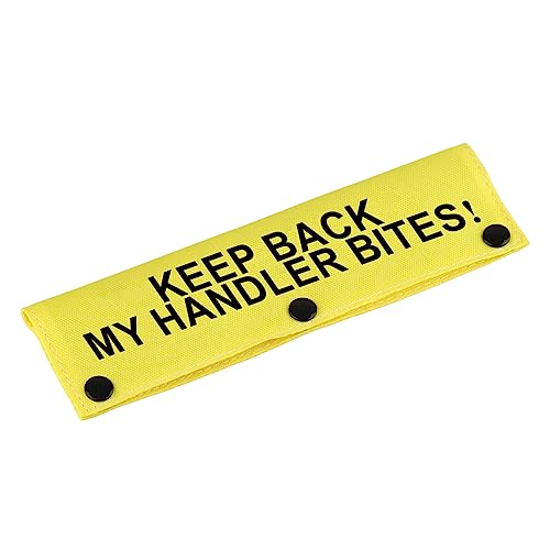 Manchon de laisse Keep Back pour chien | Fourreau My Handler -YE - 2
