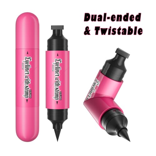 Delineador Twistable Cat Eye Stamp Duo Waterproof 4ml miniatura 2