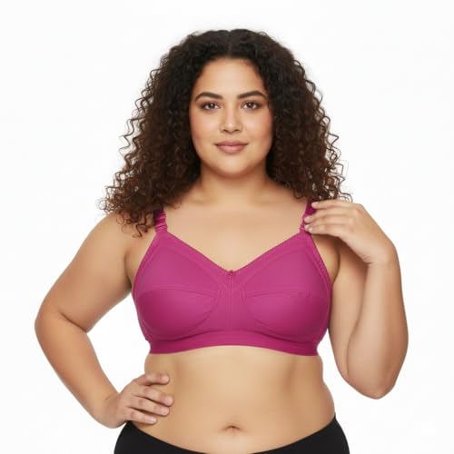 Image of Elina Women's Hosiery Non-Padded Wire Free Regular Bra