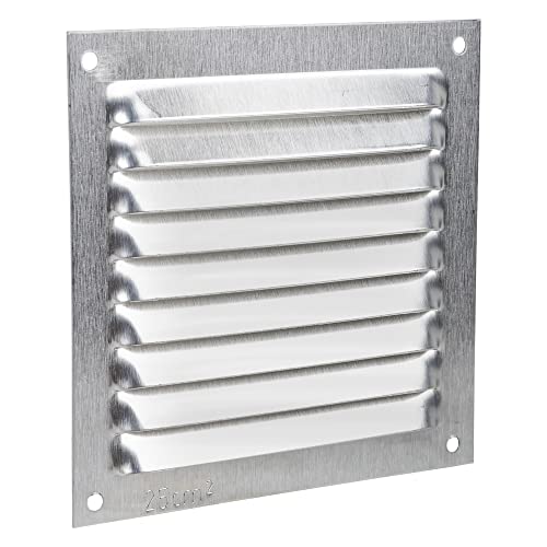 Cofan Rejilla de Ventilación | Fabricado en Aluminio | Medida de 10 x 10 cm | Medida Interior 8 x 8 cm