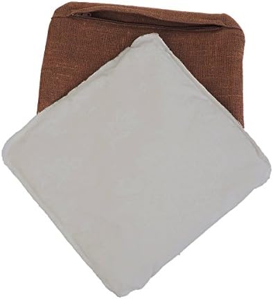 Genuine Baltic Amber Pillow - Completely Natural Made of 100% Cotton and Linen Fabrics, Filled with Amber Dust