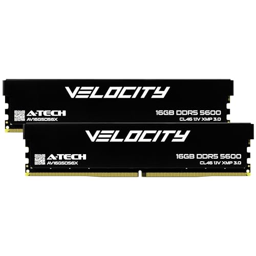Amazon.com: A-Tech Velocity RAM 64GB (2x32GB) DDR5 5600MHz (PC5