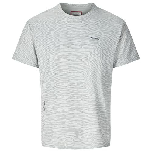 Image of MARMOT Men's Air Exchange UPF 50 Short Sleeve Crew Neck Shirt - Breathable, Moisture Wicking