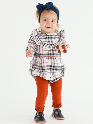 Image of RuffleButts Baby /Toddler Girls Footless Ruffled Tights