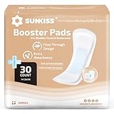 SUNKISS Trustplus Assorbenti per Incontinenza, Assorbenza Extra per Pannolini per Adulti, Controllo degli Odori, 30 Unità