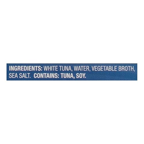 Bumble Bee Solid White Albacore Tuna In Water 5 Oz Can (Pack Of 8) - Wild Caught Tuna - 29G Protein Per Serving - Non-Gmo Project Verified Gluten Free Kosher - Great For Tuna Salad & Recipes #TOP5