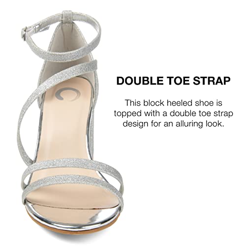 Journee Women's Bella Evening Dress Sandals4