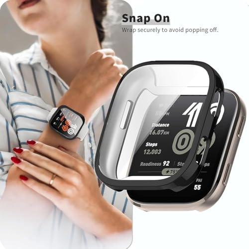 Funda IDW19 con protector de pantalla compatible con reloj Konitee Gydom 4
