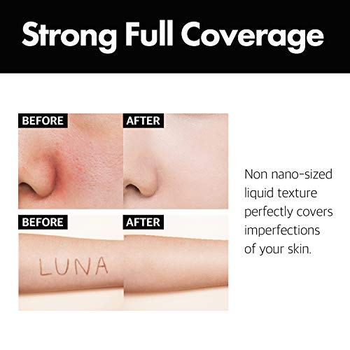 Age 20'S Signature Intense Cover Cushion Foundation#23 Medium Beige + Luna Long Lasting Tip Concealer Big Size#02 Natural Beige #TOP6