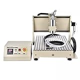 PIAOCAIYIN Cnc Router Machine, Router Engraver, 3 Axis Cnc 6040 Router Kit, 1.5kw Engraving Drilling Milling Machine, Milling Machine, 6040 cnc router with Controller, Milling Engraving Machine