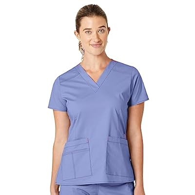 WonderWink Wonderflex Verity - Camiseta médica para Mujer, Azul Ceil, S | Ya disponible en tu tienda friki favorita! En mundofriki.es! WonderWink Wonderflex Verity - Camiseta médica para Mujer, Azul Ceil, S | Ya disponible en tu tienda friki favorita! En mundofriki.es!