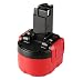 Produktbild Mitsuru® 3000mAh Ni-MH 9,6V Akku Batterie kompatibel mit Bosch PSR 960 GSR 9.6 GDR 9.6 / 2 607 335 272, 2 607 335 461, BAT048, BAT100, BAT119